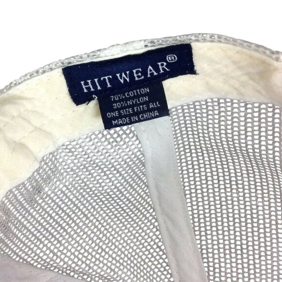 Gas Pipe Smoke Shop Blue & White Trucker Hat With Adjustable Snapback Hitwear - Picture 7 of 7